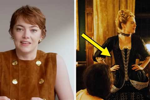 Emma Stone Revealed The Horrific Damage Caused By The “Extremely Tight” Corsets She Wore While..