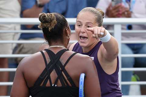 Taylor Townsend, Jelena Ostapenko Get In Heated Argument At US Open