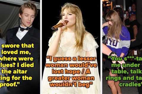 Taylor Swift Has Been Singing About Her Desire To Get Married For Years, And Travis Kelce Is The..