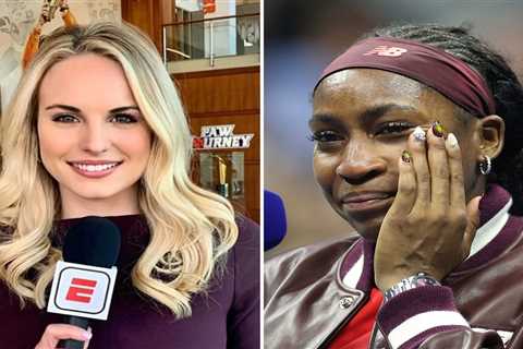 ESPN reporter accidentally called Coco Gauff ‘Simone’ in awkward on-air slip-up at US Open