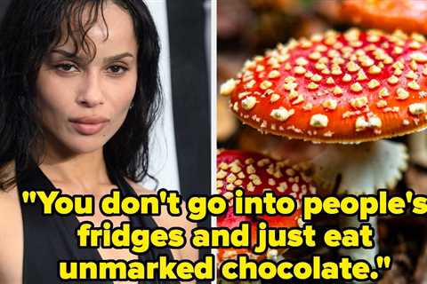 Zoë Kravitz Says She's Accidentally Dosed People With Hallucinogens 4 Times