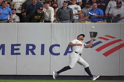 Giancarlo Stanton still holding his own in outfield return as Yankees keep playing with fire
