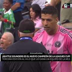 Miami’s Luis Suárez spits on Seattle staffer after instigating wild postgame brawl