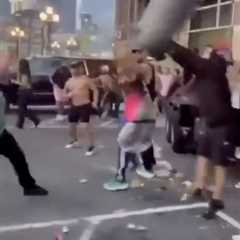 Massive soccer fan brawl erupts after chaotic Leagues Cup finale