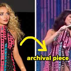 From Sabrina Carpenter’s Archival Piece To Rosé’s Incredible Safety-Pin Dress, Here’s What..