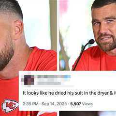 Travis Kelce's Summer Suit Is Going Viral