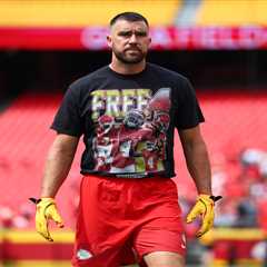 Travis Kelce ripped by victim’s lawyer for wearing Rashee Rice shirt before Chiefs loss