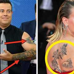 23 Famous People Who Are Secretly COVERED In Tattoos, But They've Tricked You For Years