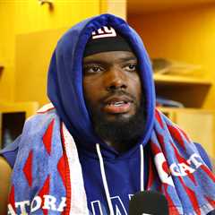 Giants’ Andrew Thomas feels a lot different this week with season debut possible
