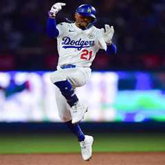 J.D. Martinez visits Mookie Betts again as Dodgers star turns season around