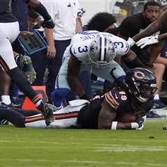 George Pickens throws helmet-slamming tantrum on sideline after his brutal Cowboys play