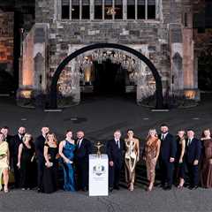 Tommy Fleetwood’s wife joins golfer at glitzy Ryder Cup gala after Tour Championship absence