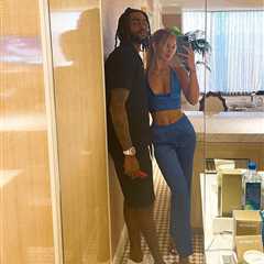 Mavericks’ D’Angelo Russell shares photos from lavish engagement to model girlfriend