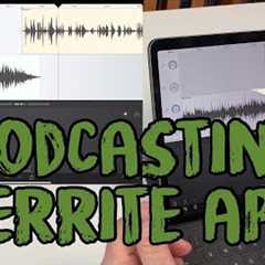How to Edit a Podcast using the Ferrite App on iPad (Full Process)