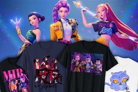 K-Pop Demon Hunters Tees to Rep Your Bias