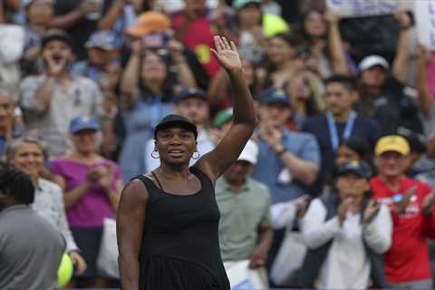 Venus Williams’ stunning US Open doubles run comes to a close in quarterfinals