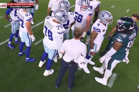 NFL looking into Dak Prescott-Jalen Carter spitting incident that marred opener