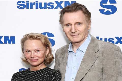 Pamela Anderson Responded To Rumors That Her Relationship With Liam Neeson Is Fake