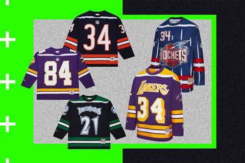The Best NFL & NBA Merch Available? These Throwback Hockey Jerseys