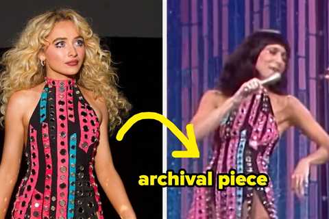 From Sabrina Carpenter’s Archival Piece To Rosé’s Incredible Safety-Pin Dress, Here’s What..
