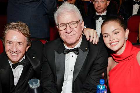Selena Gomez, Michelle Williams Stun Behind the Scenes of 2025 Emmy Awards