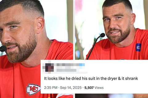 Travis Kelce's Summer Suit Is Going Viral