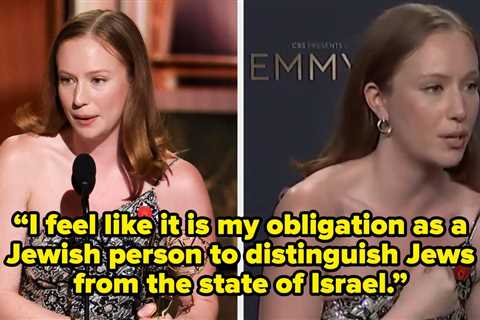 After Saying “Free Palestine” In Her Emmys Speech, Hannah Einbinder Has Explained Why It’s Her..
