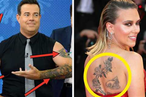 23 Famous People Who Are Secretly COVERED In Tattoos, But They've Tricked You For Years