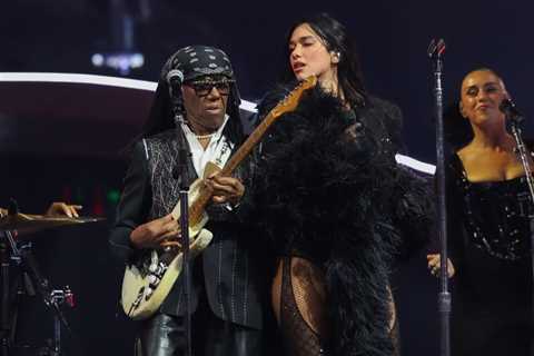 Dua Lipa and Nile Rodgers Team Up for Chic Classic ‘Le Freak’ at MSG Show in New York