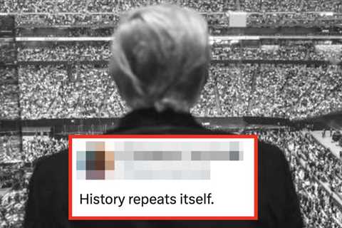 The White House Shared A Picture Of Donald Trump From The Charlie Kirk Memorial, And People Are....