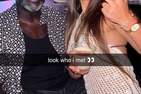 $43 million OnlyFans star Sophie Rain parties with Shaq in Vegas while celebrating 21st birthday