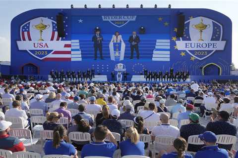 Why the Ryder Cup opening ceremony is being moved up to Wednesday