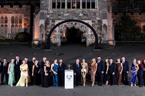 Tommy Fleetwood’s wife joins golfer at glitzy Ryder Cup gala after Tour Championship absence