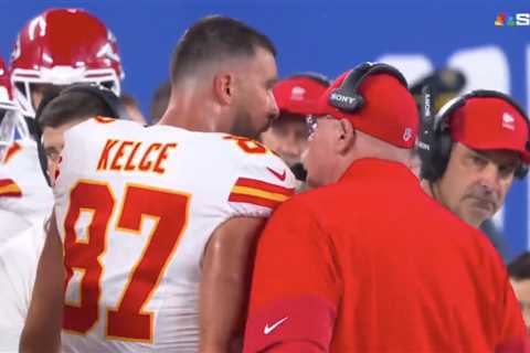 Travis Kelce clears the air on his fiery blowup with Andy Reid