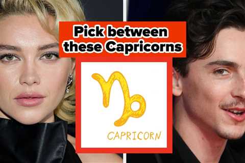 Pick Between These Capricorn Celebrities
