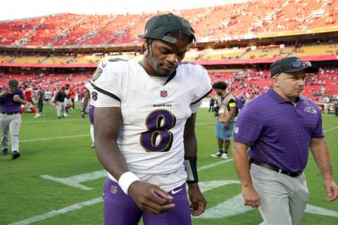 Lamar Jackson injury looms over Ravens’ ugly start to season