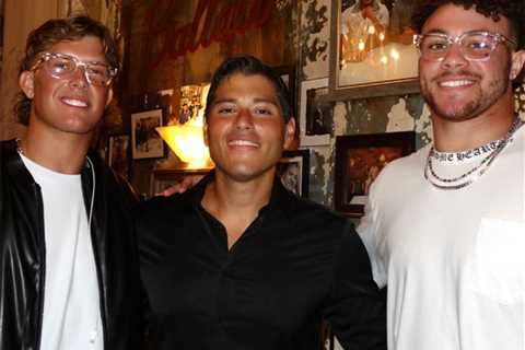 Jaxson Dart celebrated his first Giants win in style at NYC hotspot Emilio’s Ballato