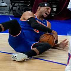 Josh Hart suffers worrisome injury in Knicks preseason opener — while also being ejected