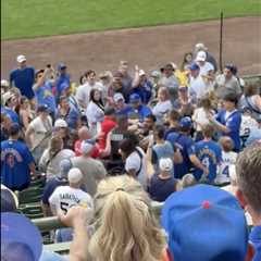 Cubs fan dragged out of stadium in handcuffs in crazy playoff scene
