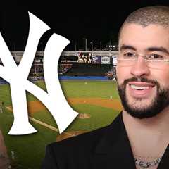 Bad Bunny Snags Foul Ball During Yankees Playoff Game, Watch the Video