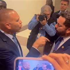 Reps Hakeem Jeffries and Mike Lawler Hurl Insults in Heated Showdown