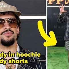 24 Of Bad Bunny's Best Fashion Moments That'll Have You Counting Down The Days Until The Super Bowl