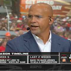 Defiant James Franklin breaks silence on ‘quick’ Penn State firing during ‘College GameDay’..