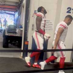 Brian Burns fumes on his way to locker room after inexplicable Giants collapse