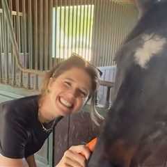 Katherine Schwarzenegger Mourns Beloved Horse Cinco in Emotional IG
