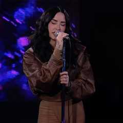 Watch Demi Lovato Mash Up 2 of Lady Gaga’s ‘Mayhem’ Tracks in Rocked-Out Cover