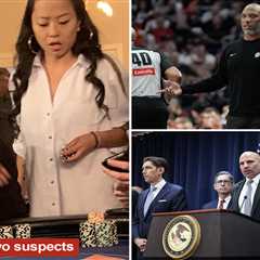 Chauncey Billups seen in 2019 photo playing poker with 2 others in bombshell gambling indictment