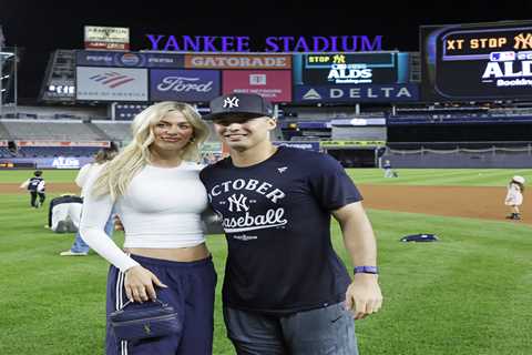 Anthony Volpe celebrates Yankees playoff breakout with girlfriend Elle Jowett