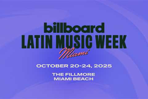 Afo Verde, Emilio Estefan, Jimmy Humilde & More Industry Leaders Set for 2025 Billboard Latin..