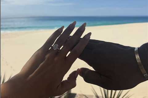 Kenny Smith engaged to Tia Jurcic in stunning beach scene